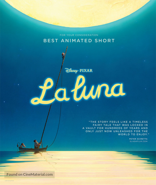 La Luna - For your consideration movie poster