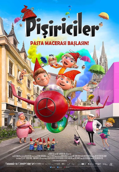 Die Heinzels - R&uuml;ckkehr der Heinzelm&auml;nnchen - Turkish Movie Poster