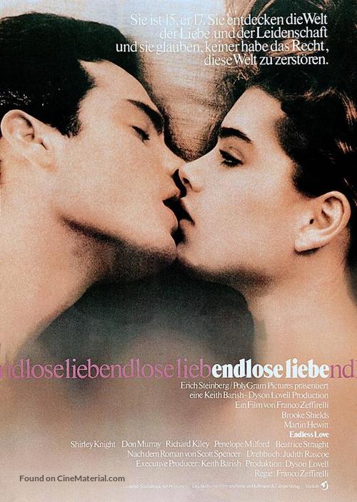 Endless Love - German Movie Poster