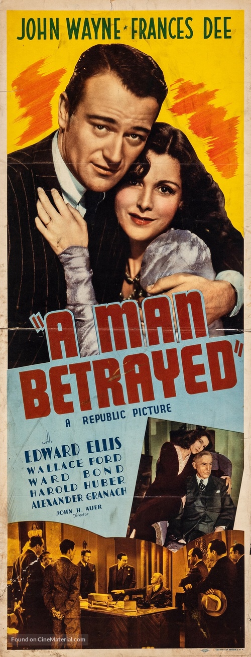 A Man Betrayed - Movie Poster