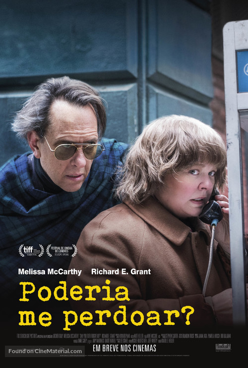Can You Ever Forgive Me? - Brazilian Movie Poster