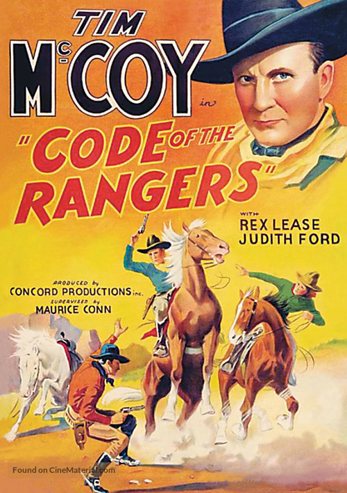 Code of the Rangers - DVD movie cover