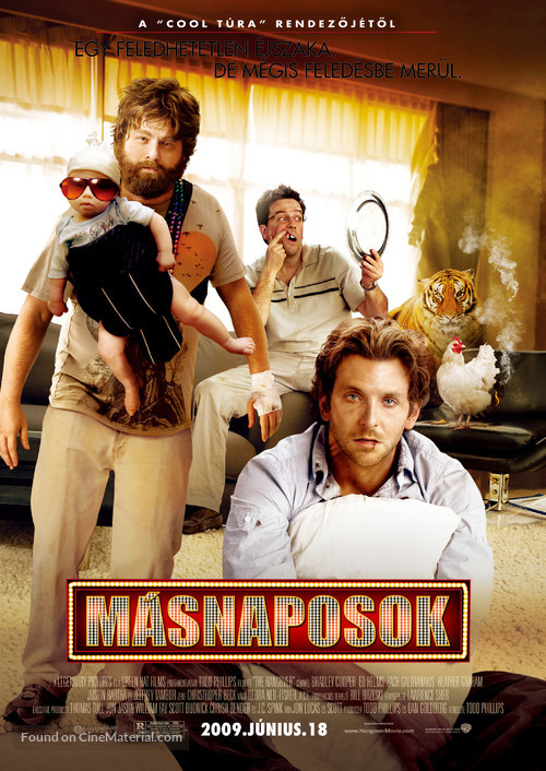 The Hangover - Hungarian Movie Poster