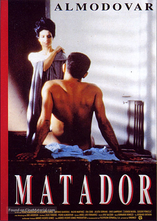 Matador - German Movie Poster