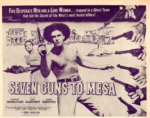 Seven Guns to Mesa - Movie Poster