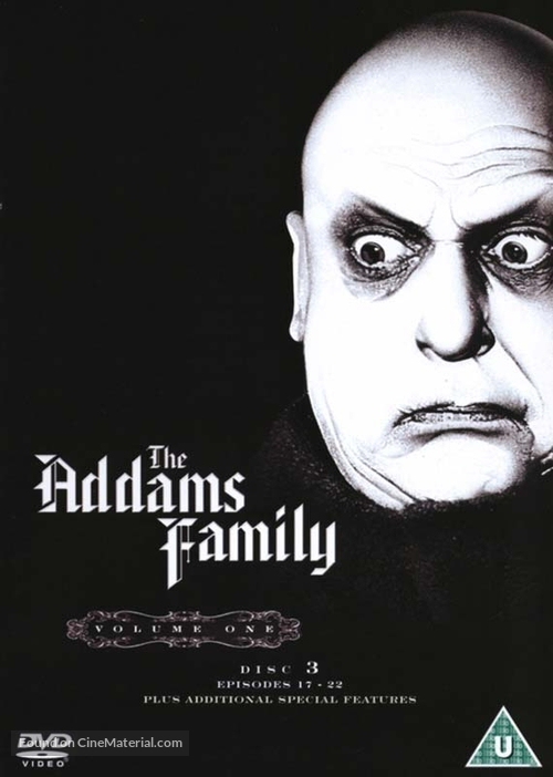 &quot;The Addams Family&quot; - British DVD movie cover