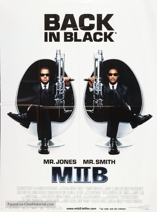 Men in Black II - French Movie Poster