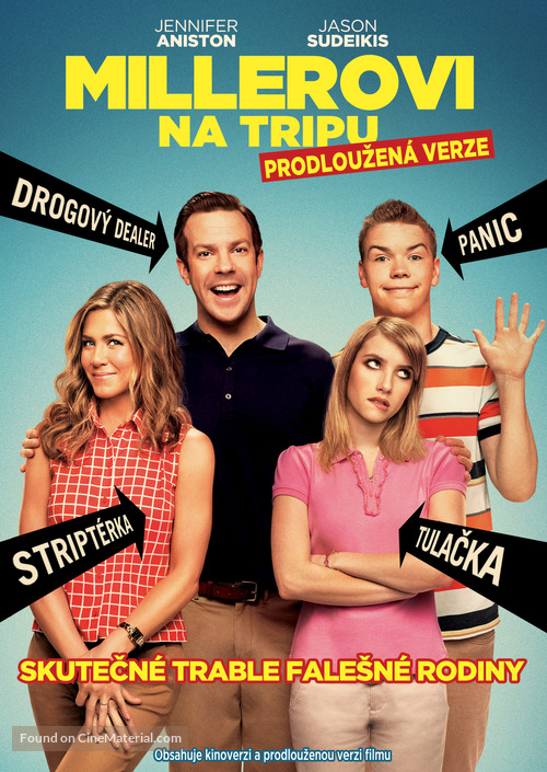 We&#039;re the Millers - Czech Movie Cover