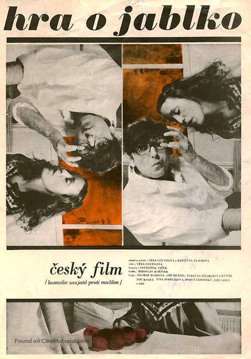Hra o jablko - Czech Movie Poster
