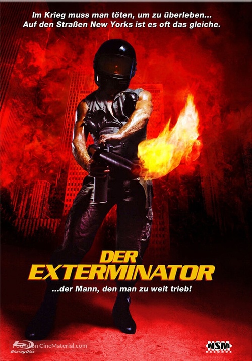 The Exterminator - Austrian Blu-Ray movie cover