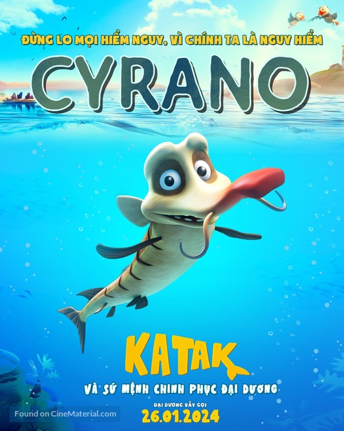 Katak, the Brave Beluga - Vietnamese Movie Poster