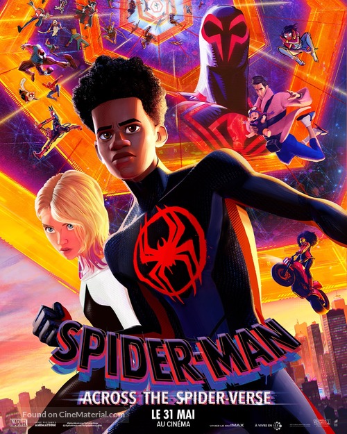 Spider-Man: Across the Spider-Verse - French Movie Poster