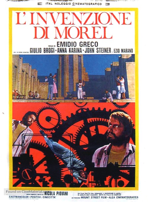 L&#039;invenzione di Morel - Italian Movie Poster