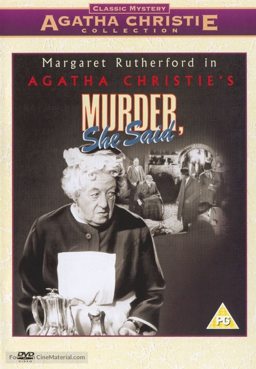 Murder She Said - British Movie Cover