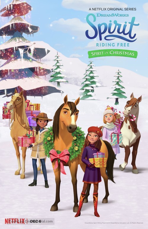 Spirit Riding Free Spirit of Christmas (2019) movie poster
