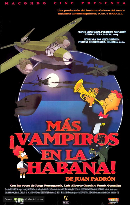 M&aacute;s vampiros en La Habana - Mexican poster