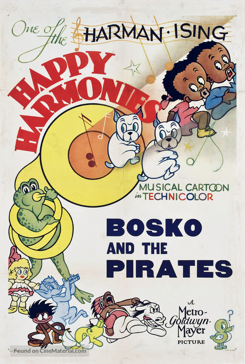 Little Ol&#039; Bosko and the Pirates - Movie Poster