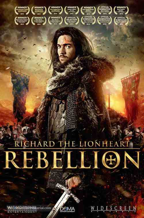 Richard the Lionheart: Rebellion - DVD movie cover