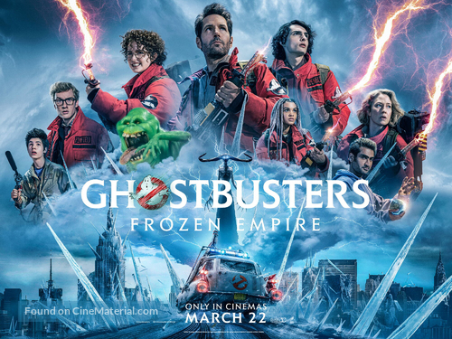 Ghostbusters: Frozen Empire - British Movie Poster