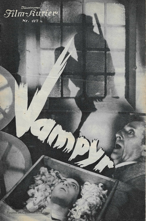 Vampyr - Der Traum des Allan Grey - Austrian poster