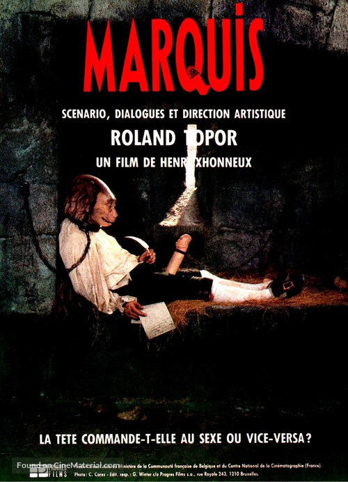 Marquis - French Movie Poster