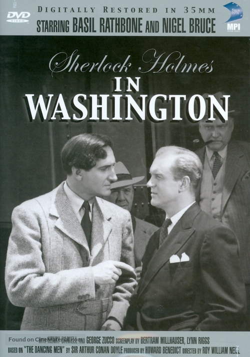 Sherlock Holmes in Washington - DVD movie cover