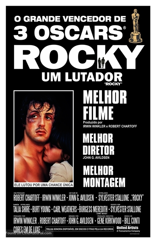 Rocky - Brazilian Movie Poster