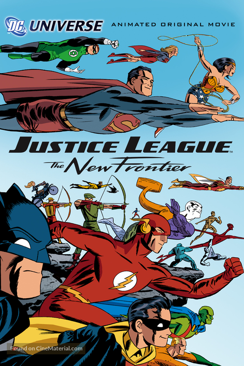 Justice League: The New Frontier - DVD movie cover