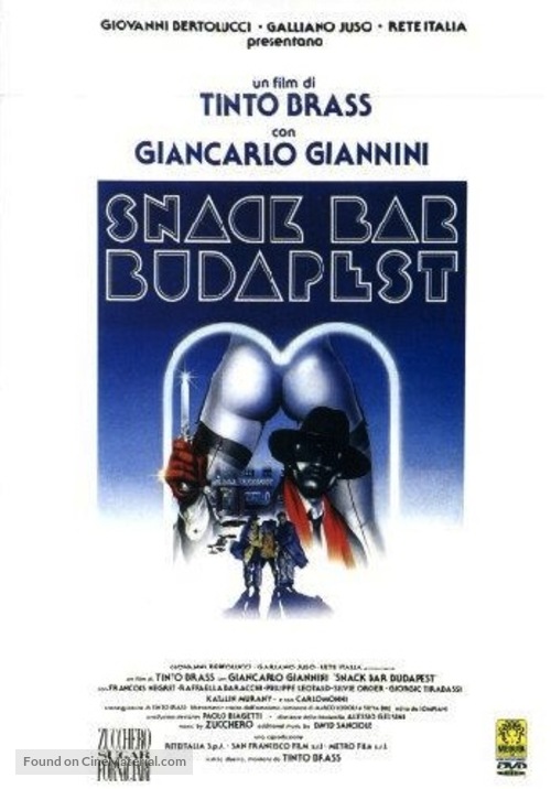 Snack Bar Budapest - Italian DVD movie cover