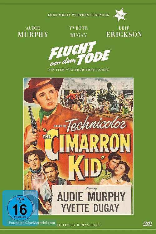 The Cimarron Kid - German Movie Cover
