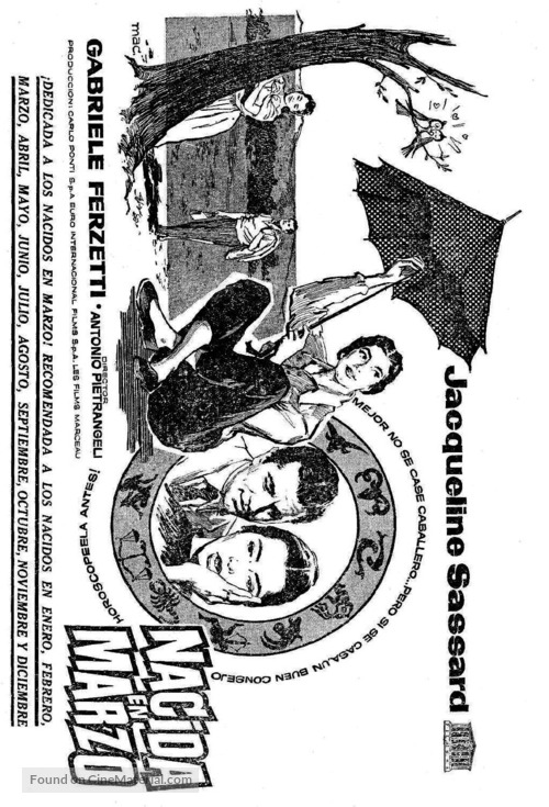 Nata di marzo - Spanish Movie Poster