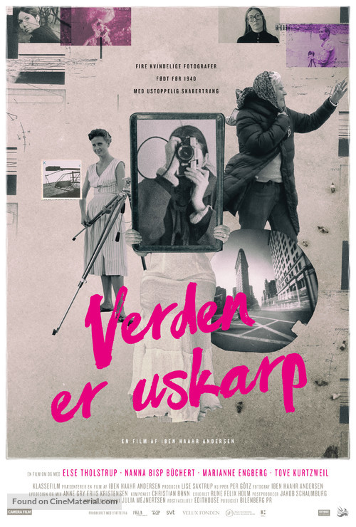 Verden er uskarp - Danish Movie Poster