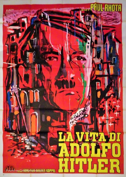 Das Leben von Adolf Hitler - Italian Movie Poster