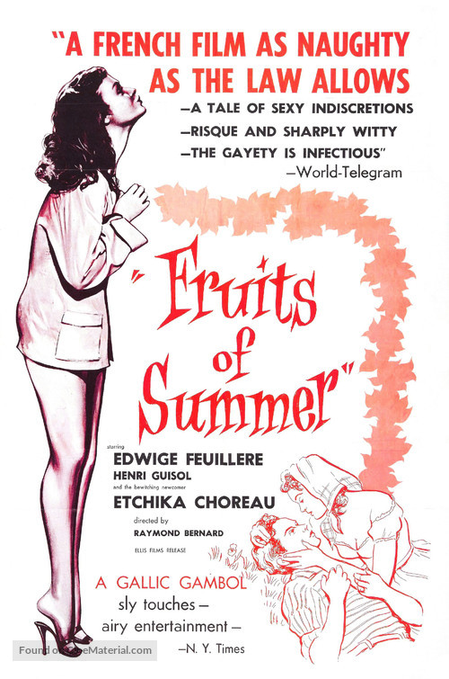 Les fruits de l&#039;&eacute;t&eacute; - Movie Poster