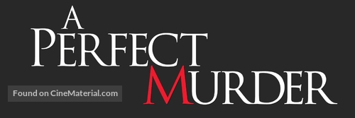 A Perfect Murder - Logo