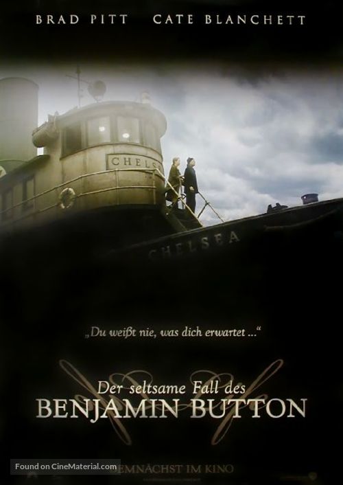 The Curious Case of Benjamin Button - German Movie Poster