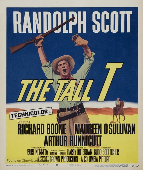 The Tall T - Movie Poster