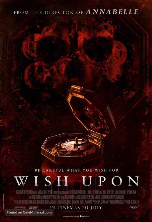 Wish Upon - Malaysian Movie Poster