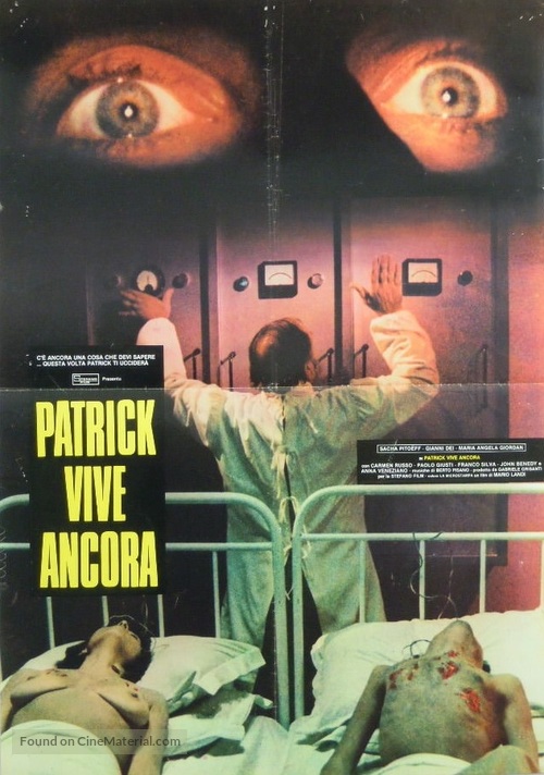 Patrick vive ancora - Italian Movie Poster