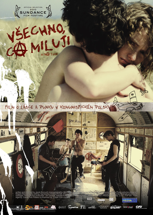 Wszystko, co kocham - Czech Movie Poster
