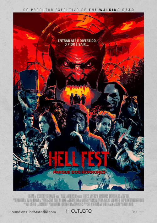 Hell Fest - Portuguese Movie Poster