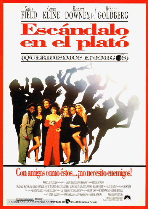 Soapdish - Spanish Movie Poster