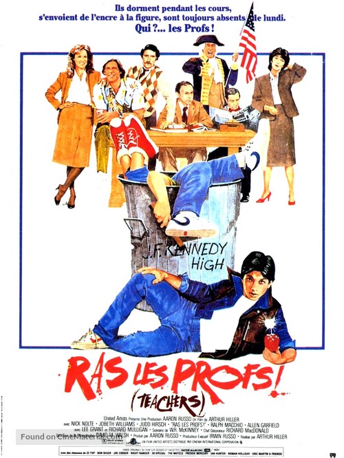 Teachers - French Movie Poster