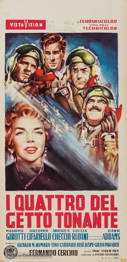 I quattro del getto tonante - Italian Movie Poster