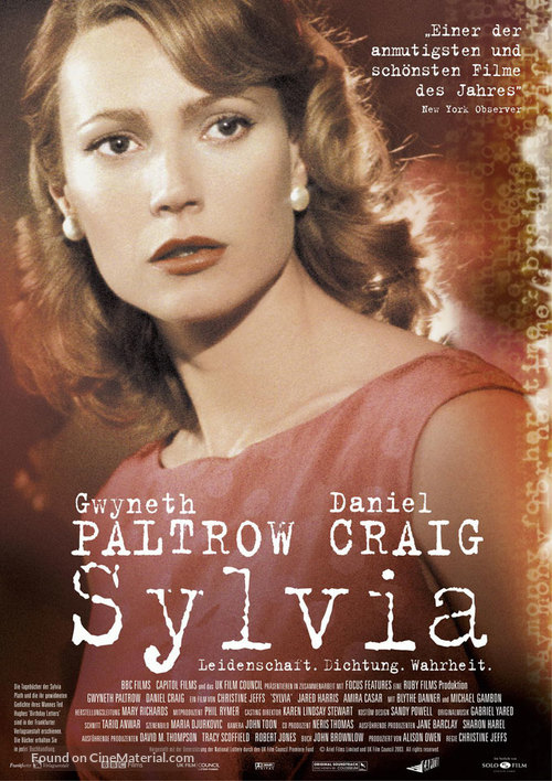 Sylvia - German Movie Poster