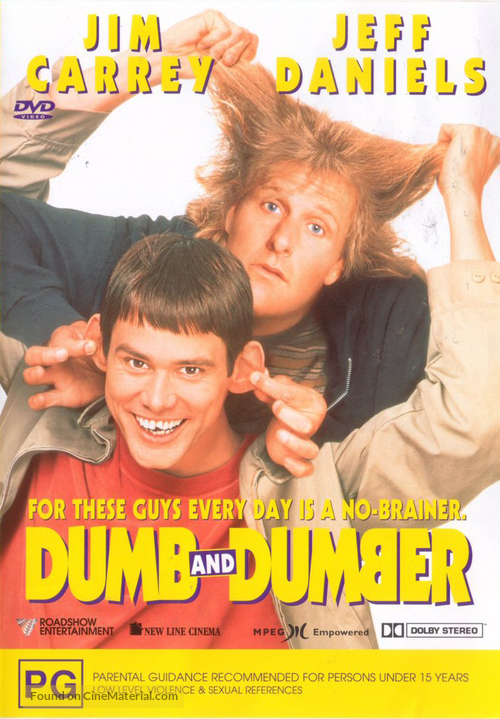 Dumb &amp; Dumber - Australian Movie Cover
