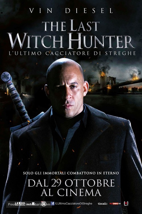The Last Witch Hunter - Italian Movie Poster