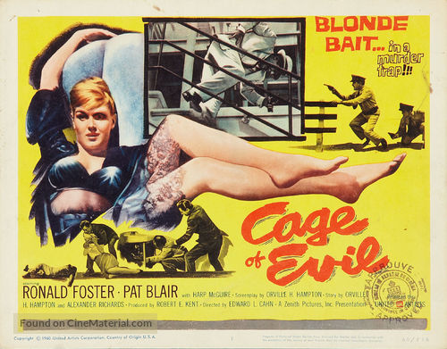 Cage of Evil - Movie Poster