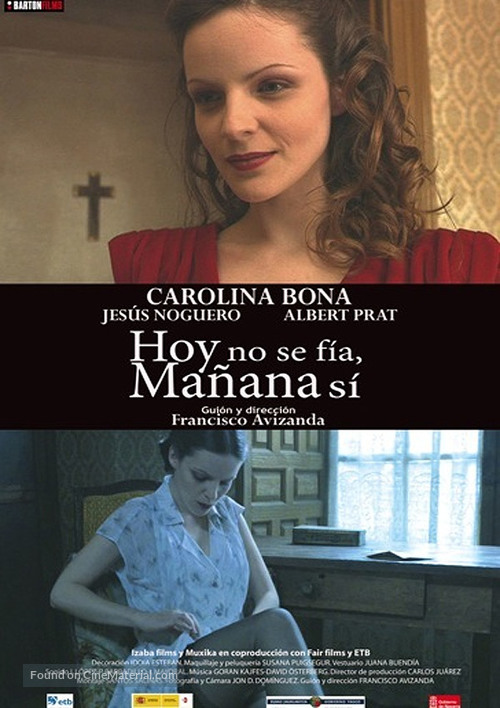 Hoy no se f&iacute;a, ma&ntilde;ana s&iacute; - Spanish Movie Poster