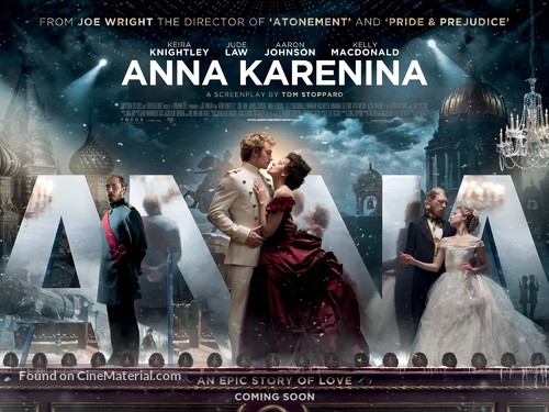Anna Karenina - British Movie Poster